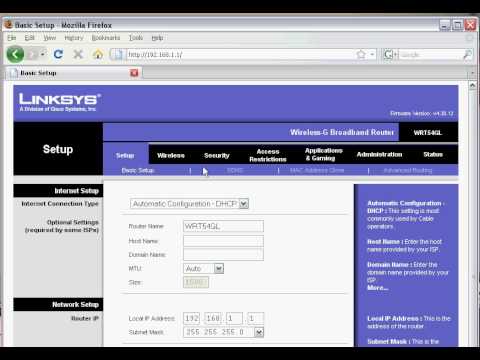 How To Secure A Linksys Wireless Router