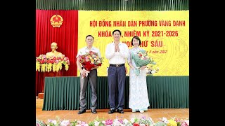 HĐND phường Vàng Danh khóa XVI tổ chức Kỳ họp thứ 6 (kỳ họp chuyên đề) 