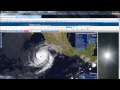 5/24/2012 -- Hurricane Bud moving towards Southwest USA -- Texas and Midwest possibly
