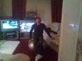 Exercise Ball Balancing FUNNY