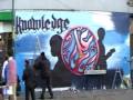 Mohammed Ali Green Street Graffiti and Poetry Mural, reactions and Muslim Belal shouts