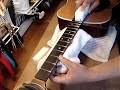 Martin D-28 フレット整形