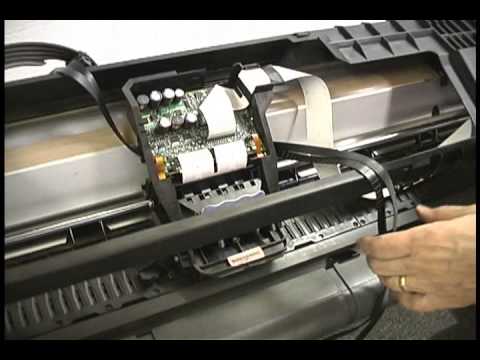 how to replace hp plotter belt
