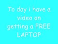 How to get a free laptop