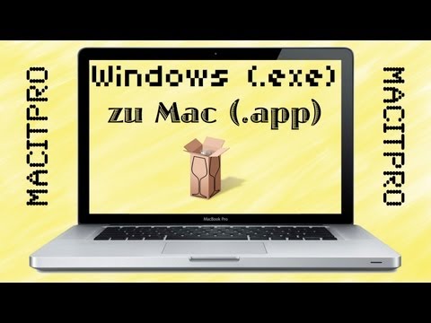 how to .exe on mac