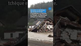 Europe centrale : Inondations dévastatrices