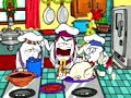 cocina con huevos