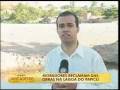 Moradores reclamam das obras na lagoa do Papicu