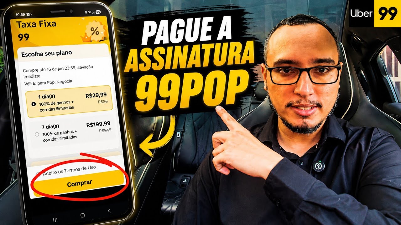 PAGAR PARA TRABALHAR NA 99? Nova TAXA em cima do MOTORISTA DE APLICATIVO