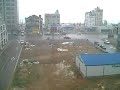 snow falling on Mokpo