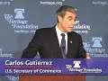 Commerce Secretary Gutierrez on Danger of Protectionism