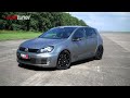 We returned to Revo Technik to test its 360hp stage 3 Mk6 GTI with a K04 turbo upgrade, Revo software, bigger injectors, THS FMIC, ITG intake and full Milltek exhaust. For the full report, checkout eurotuner Magazine's March 2012 issue or online at www.eurotuner.com