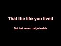Marco Borsato - De Waarheid (Translated)