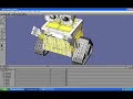 Wall.E in Anim8or Part 2