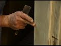 How to Refinish an Interior Door Jamb: Remodeling Tips : Tips for Applying Putty to Door Jamb How to Refinish an Interior Door Jamb: Remodeling Tips : Tips for Applying Putty to Door Jamb