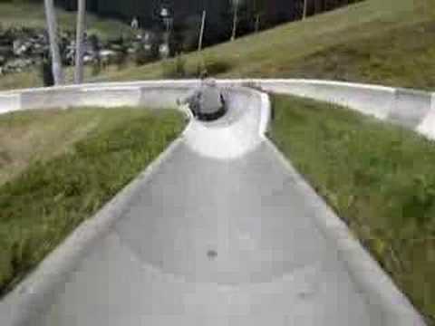 luge run in Morzine
