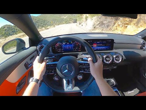 2024 Mercedes-AMG CLA 35 4Matic - POV Canyon Drive (Binaural Audio)
