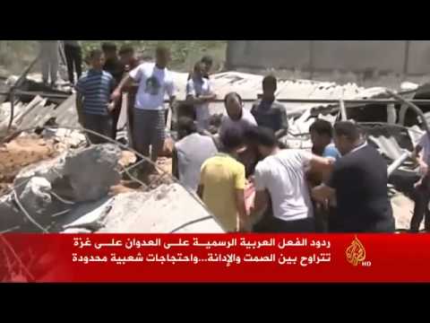 ردود الفعل العربية الرسمية والشعبية على حرب غزة