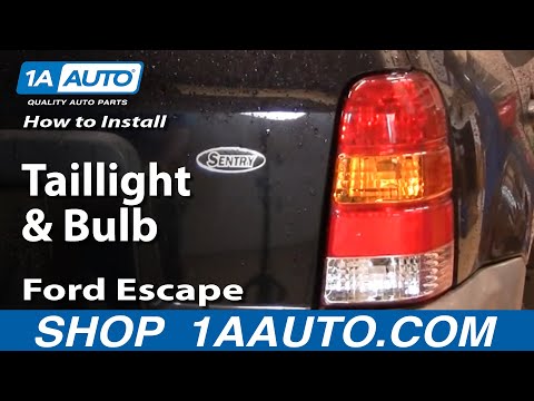 How To Install Replace Taillight and Bulb Ford Escape 01-07 1AAuto.com