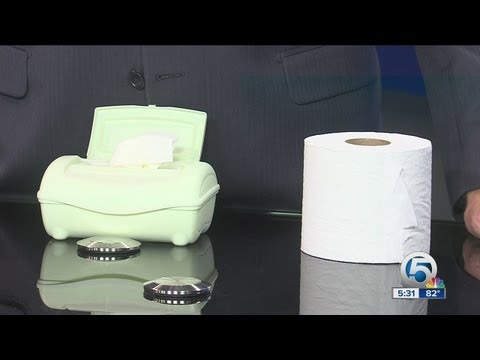 how to dissolve flushable wipes