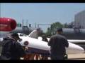 Global Flyer - Arrival at the Smithsonian - Dulles