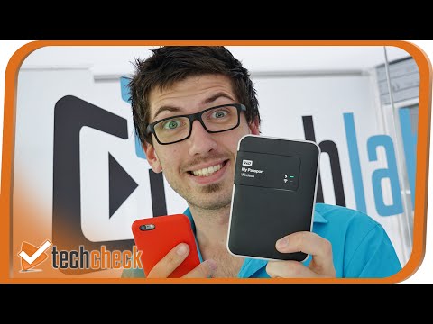 WD My Passport Wireless Festplatte im Techcheck - 4K