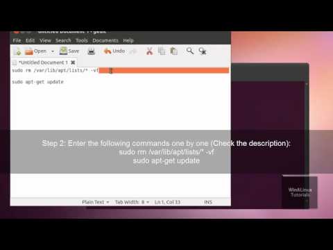 how to update locate database ubuntu