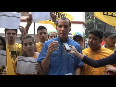 Daniel Yabrudy: La Juventud venezolana exige al CNE que se pronuncie ante la solicitud de Revocatorio