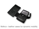 Melkco Tasche Leder Etui cuir ~HTC Cavalier/HTC S630/SoftBank X02HT/Dopod C730 - Book Type (Black)
