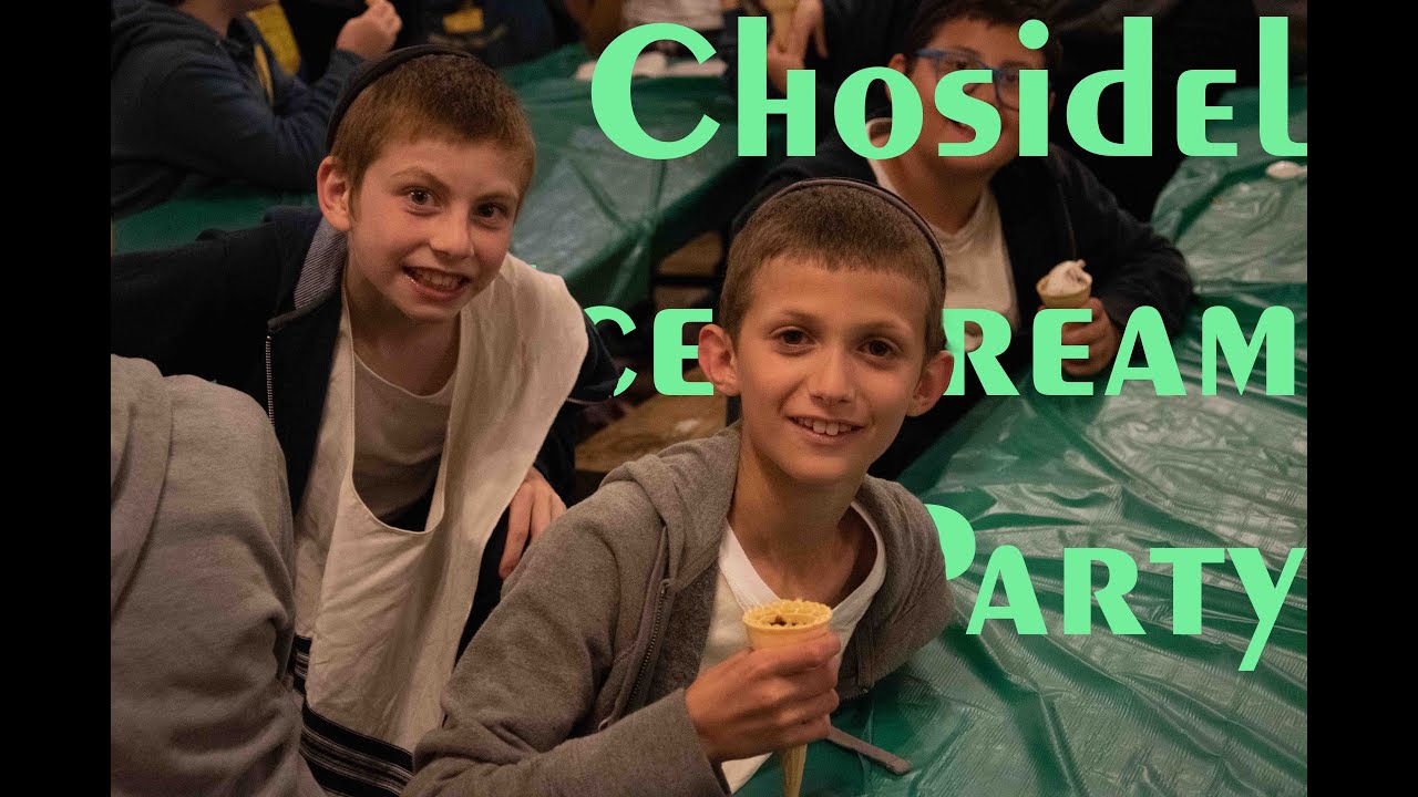 Chosidel Ice Cream Party