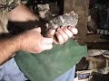 Flintknapping Tallahatta Quartzite 1 of 2