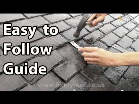 how to vent a slate roof