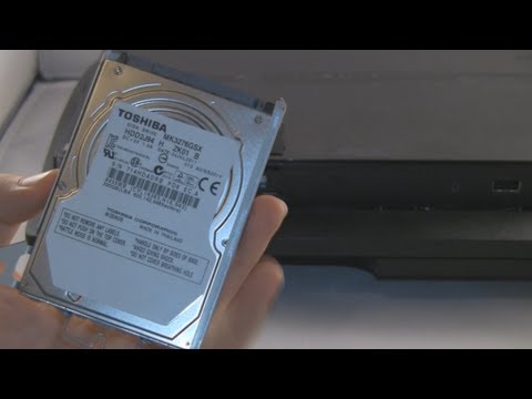 how to fit ps3 hard drive