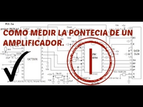 Amplificadores de Potenci - Dispositivo montado para medir la potencia de salida de un amplificador automotriz.