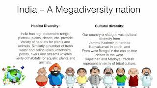 India as Mega Diversity Nation