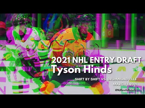 2021 NHL Draft | Tyson Hinds (#5) Shift by Shift vs Drummundville, March 1, 2021