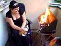 Profis beim Grillen