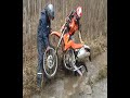 Enduro Ktm LC-4 620 and Qingqi 200