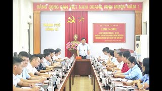Giao ban khối Văn hóa - Xã hội 6 tháng đầu năm 2024