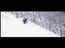 Telemark en poudreuse
