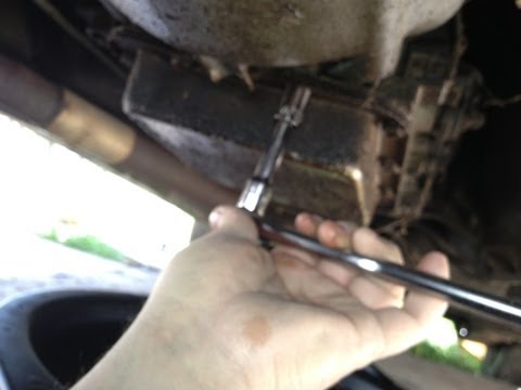 how to change a transmission oil