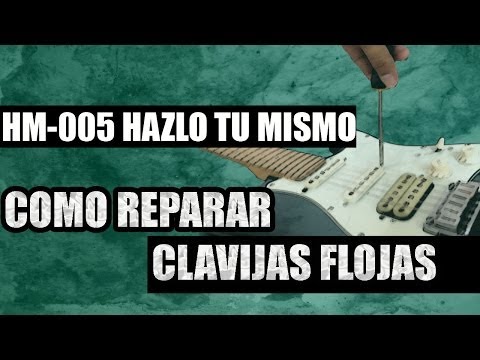 Como reparar clavijas flojas