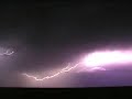 Palo Duro Canyon lightning strike