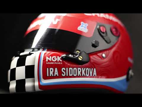 Аэрография шлема для Ira Sidorkova