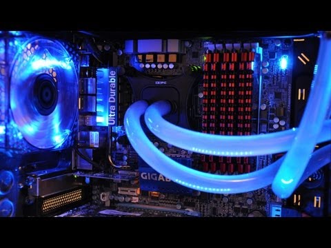 how to set up water cooling