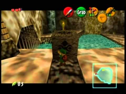how to beat the deku tree in zelda
