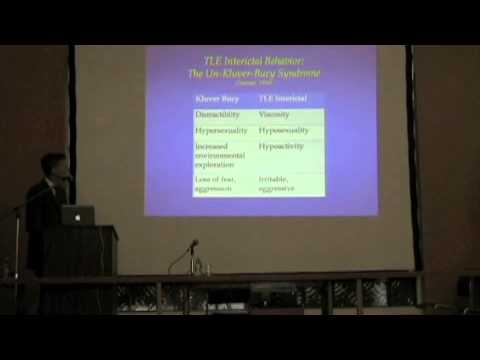Orrin Devinsky: “Limbic Lessons from Epilepsy” Part 1