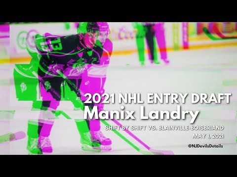 2021 NHL Draft | Manix Landry (#13) Shift by Shift vs Blainville-Boisbriand, May 1, 2021