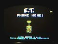 E.T. Phone Home! on Atari XE Game System