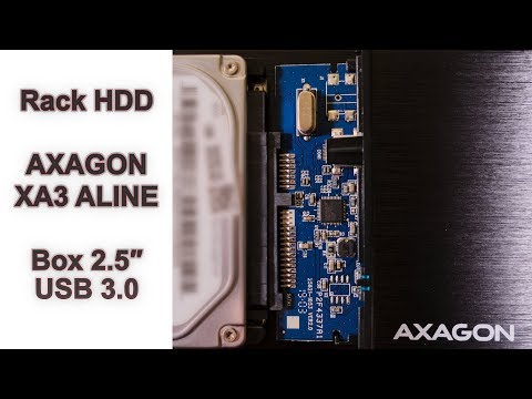 Click aici pentru vizualizare Prezentare Rack AXAGON XA3 ALINE Box 2.5 USB 3.0 Prezentare Rack AXAGON XA3 ALINE Box 2.5 USB 3.0